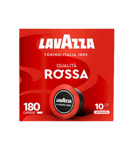 Lavazza A Modo Mio Qualità Rossa, 180 Capsule