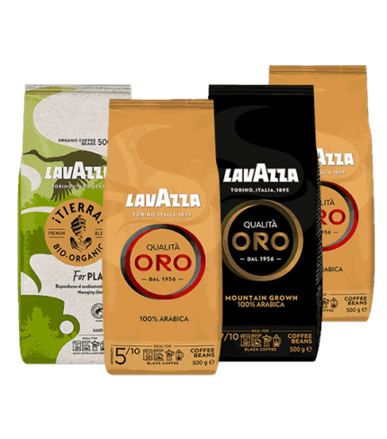 Una confezione di caffe in grani mix pack qualita oro qualita oro daltura tierra for planet 4 confezioni da 500g in offerta