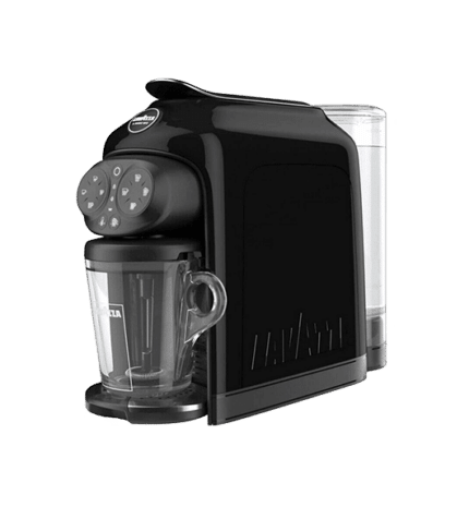 Una macchina da caffe Lavazza a modo mio Desea nera in offerta