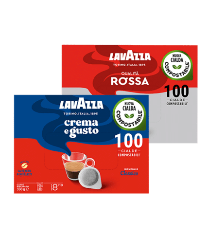 Kit 200 Cialde, Crema e Gusto e Qualità Rossa