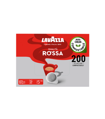 Lavazza 200 Cialde Qualità Rossa