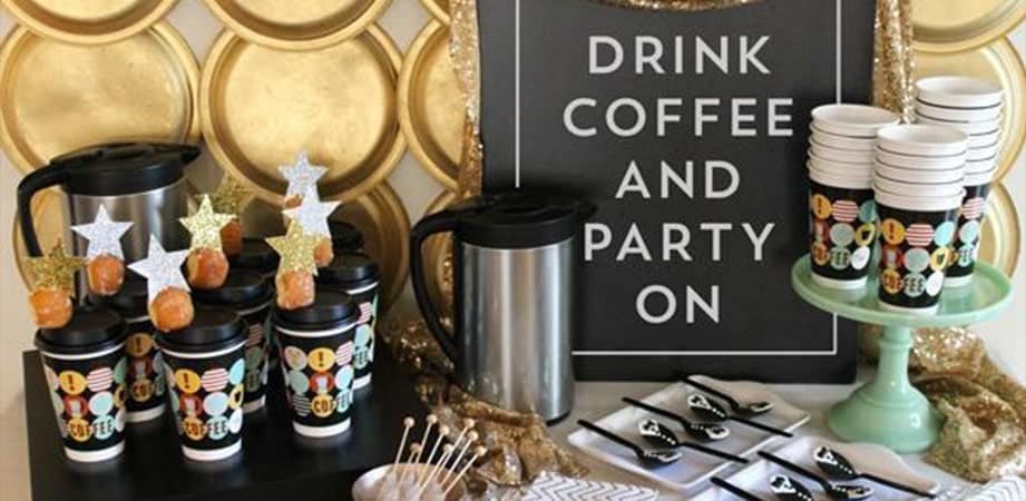festa a tema caffè