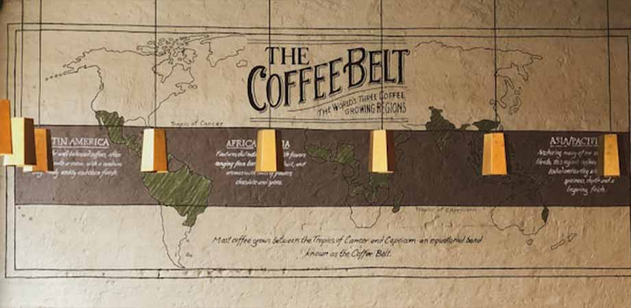cartina coffee belt