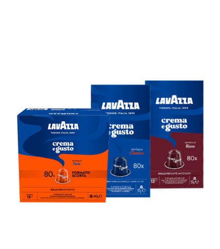 Kit 240 Capsule Compatibili Nespresso Crema e Gusto, Crema e Gusto Ricco, Crema e Gusto Forte