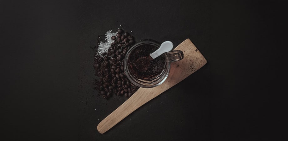 scrub al caffè