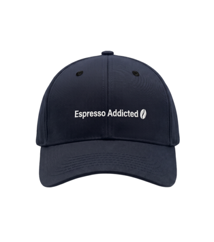 Cappello blu "Espresso Addicted"
